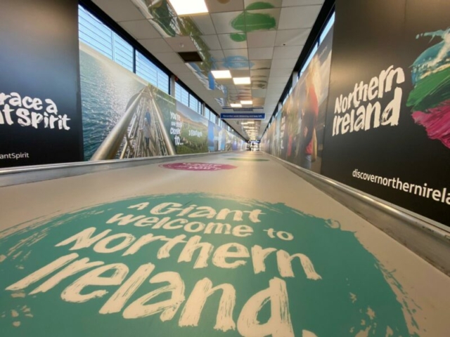 Belfast International Airport - Welcome Corridor