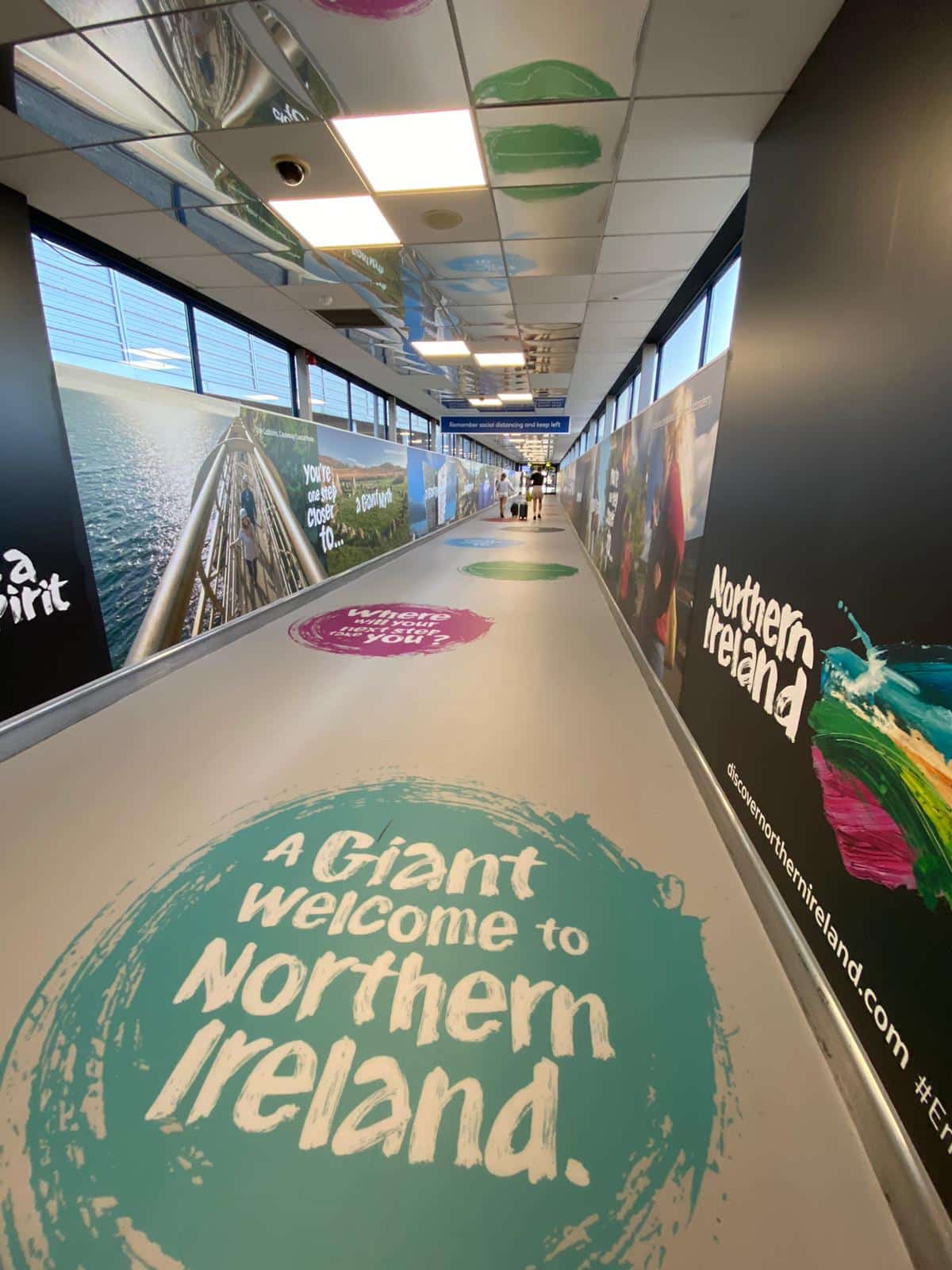Belfast International Airport - Welcome Corridor