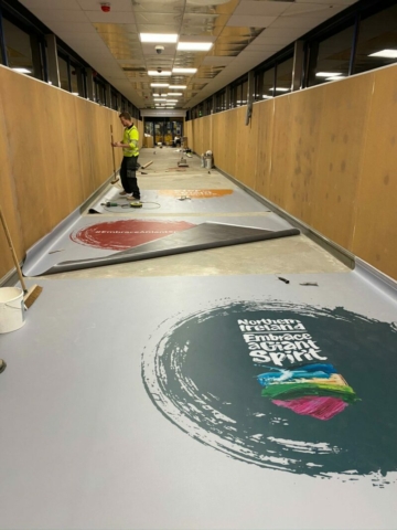 Belfast International Airport - Welcome Corridor