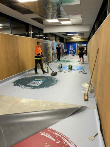 Belfast International Airport - Welcome Corridor