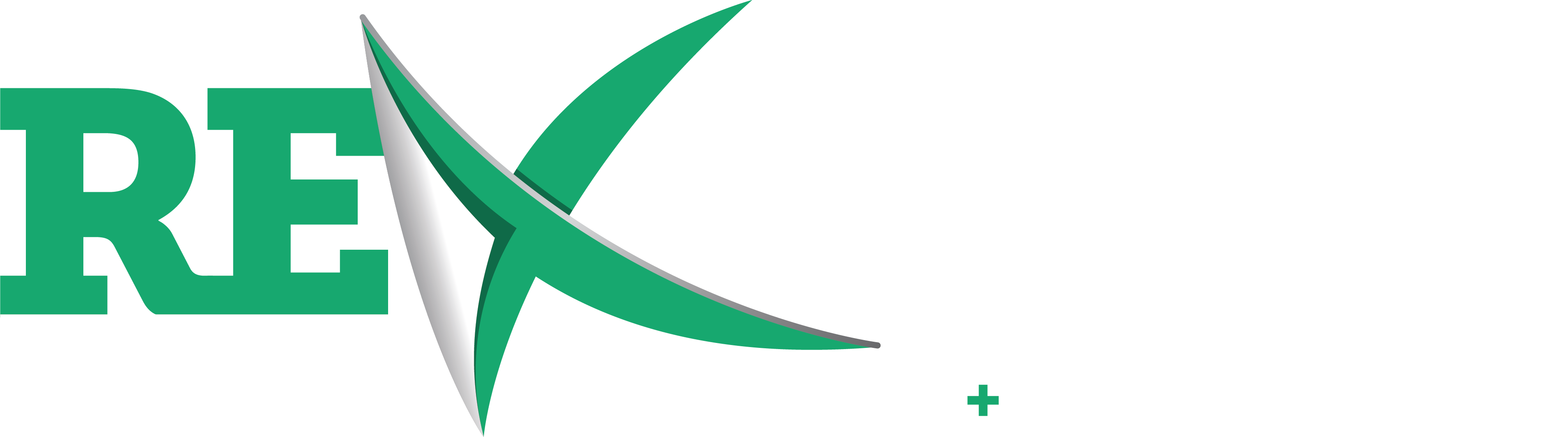 REXframe Logo Green and White